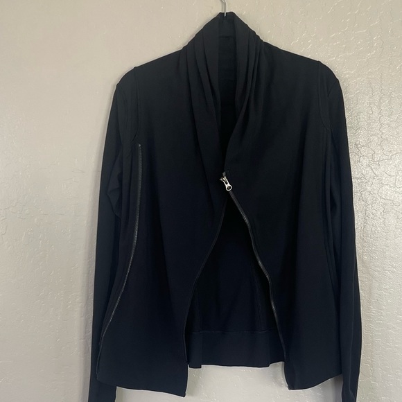 Lululemon Bhakti Zip Up Jacket Black Size 6 - Picture 8 of 11